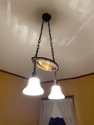 What are the original light fixtures in a 1890 home?