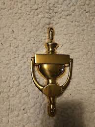 solid brass door knocker vintage | eBay