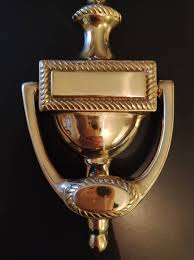 Antique Victorian Style Door Knocker/knocker. in Polished ...