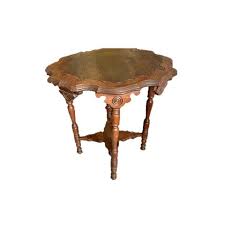 VINTAGE WOOD SIDE TABLE – Collected Lubbock