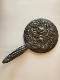 Antique Quadruple Plate Silver Hand Mirror Silverplate Victorian Flowers Repousse Fancy Dresser Vanity Chic Feminine Home Decor Beveled - Etsy Canada