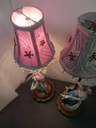 Vintage Rococo Style Pair Porcelain Figurine Table Lamps - Etsy