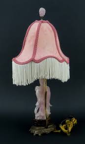 Sold at Auction: Vintage Chinese Carved Rose Quartz Empress Figurine Now As Lamp