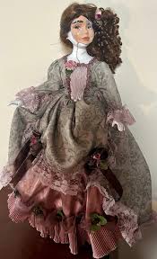 Hand Painted Horror Doll- Sivanah at the Masquerade Ball. - Etsy
