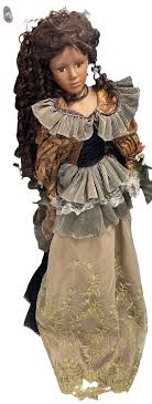 VERY RARE 4 FOOT VINTAGE ASHLEY BELLE PORCELIAN DOLL, SOUTHERN BELLE S – Brentwood St. Flea Market