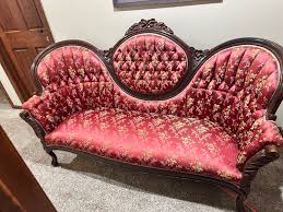 Kimball reproduction furniture Victorian parlor set , 4 Items ...