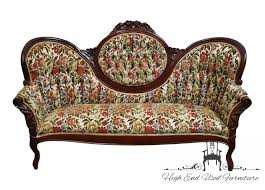 VINTAGE ANTIQUE Traditional Victorian Style Solid Cherry ...