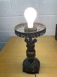 Vintage figural Mid Century Modern Cherubs Lamp Lightcraft ...