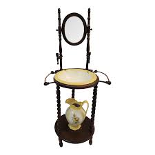 Early 20th Century Vintage Victorian Style Washstand With ...