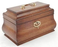 Henkel Harris tea caddy in United States