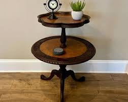 Two-tier Antique Table - Etsy