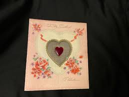 Vintage Valentine Card for Sweetheart c. 1940s Rust Craft | eBay