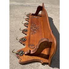 Vintage French Pot Rack Coat Rack | Chairish