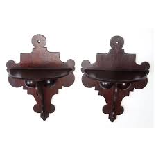 Small Wooden Wall-Shelves, c. 1865. For Sale at Ruby Lane