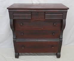 Potthast Bros. Antique Mahogany Chest Of Drawers