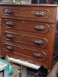 Restored 1870's walnut 4 drawer dresser - Woodworking ...