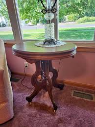 Victorian Lamp and Table