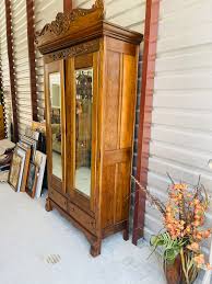 Louis XVI Wardrobe (armoire), 1880s-1890s for Sale in San ...