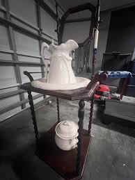 Antique Victorian Wash Basin And Pitcher Stand | eBay