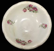 Sold at Auction: Vintage Tiger Porcelain Wash Basin & Pitcher