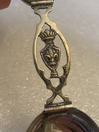 Antique Italian 800 Silver Folding Traveling Medicine Spoon 6.5” | eBay