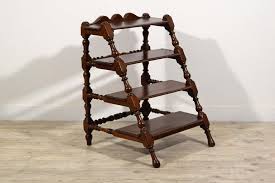 18th Century, Italian Baroque Walnut Four Steps Staircase For Sale at 1stDibs