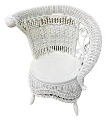 Living Room Chair/Vintage Handcrafted Wicker High back Chair | eBay