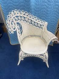 Antique Wicker Bassinet & Potty Chair