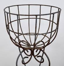 Vintage French Art Nouveau Style Jardiniere Iron Plant ...