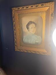 Antique Hand Tinted Portrait of Beautiful Victorian Woman in ...