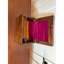 Early 20th Century Antique Victorian Style Burr Walnut Brass ...