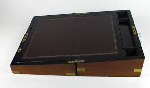 Antique Writing Slope Refurbished, With Key and Rare Documents. Home or Office Decor. Walnut. - Etsy