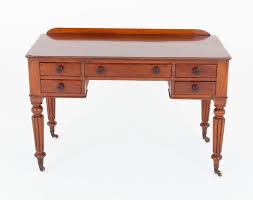 Victorian Desk Mahogany Writing Table, 1860s for sale at Pamono