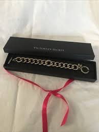 Victoria's Secret Chunky Bracelet Gold Tone Angel Wings ...