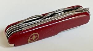 Vintage Diamond Superior Multi Purpose Knife Red Folding ...