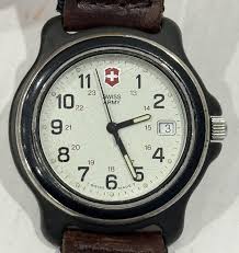 Victorinox Swiss Army Watch Men 39mm White Dial Black Tone ...