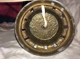 Betsy Ross China Table Lamp Floral With Metal Base Stamped ...