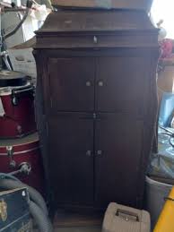 1914- Victor Victrola Antique Phonograph Cabinet Record ...