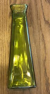 Green Glass Vase 7.7 Inches Tall Christmas/Birthday/All ...