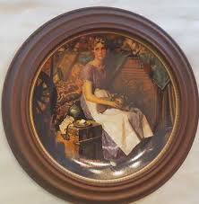 FRAMED NORMAN ROCKWELL PLATE | eBay