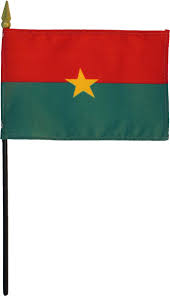 Burkina Faso - 4 in x 6 in World Stick Flag : Amazon.ca: Patio, Lawn & Garden