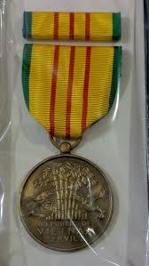 1969-VIETNAM Service Medal & Ribbon-full Size-us Military ...