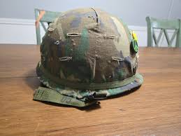 Korean/Vietnam War U.S. M1 Ground Helmet Complete | eBay