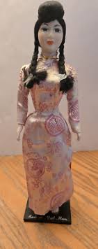 1960's Chanh Hung Doll Vietnam 16" on stand Rare | eBay