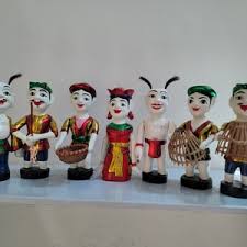 One-string Vietnam Water Puppet, All Step Handmade Vintage Figurine, Colorful Lacquer Wooden Marionette, Perfectly for Vietnam Lover Gifts - Etsy