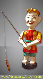 Yellow Fishing Man | VietnameseArtwork