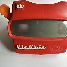 Vintage Viewmaster 3D Viewer Red Retro Mattel Stereoscopic USA Replacement Toy | eBay Australia