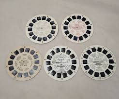 5 REELS Vintage Sawyer's Black View-Master Reel Viewer -Made ...