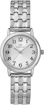 Viewpoint by Timex CC3D82900 Women's Silver-Tone Stainless ...