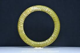 8CM Old Chinese Han Dynasty Natural Green Jade Carved Jewelry Bracelet Bangle | eBay